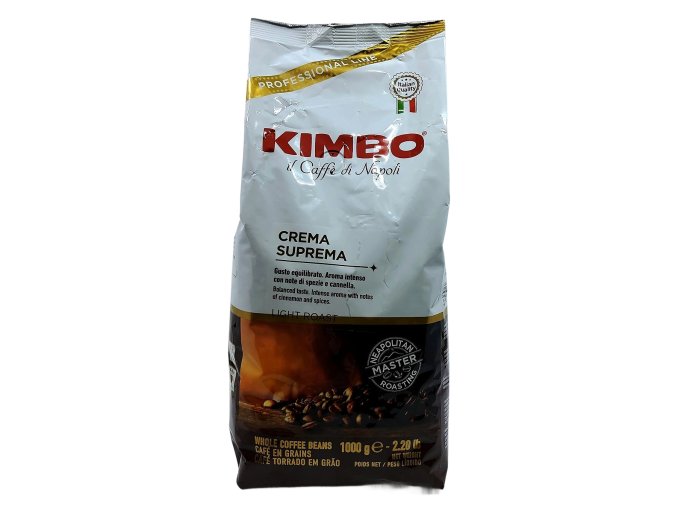 Kimbo Crema Suprema zrnková káva 1 kg