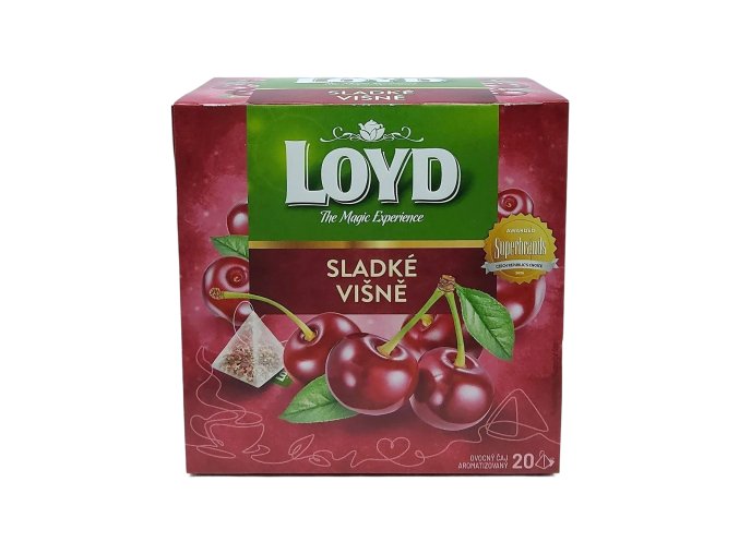 Loyd Sladké Višne, ovocný čaj 20 x 2 g