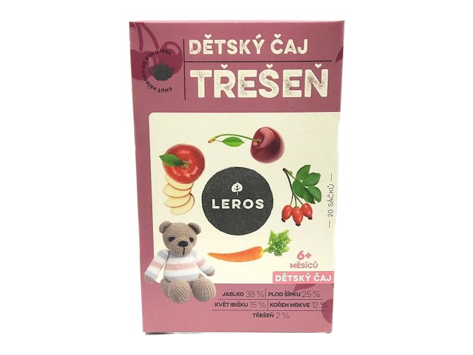 Leros Detský čaj Čerešňa 40 g