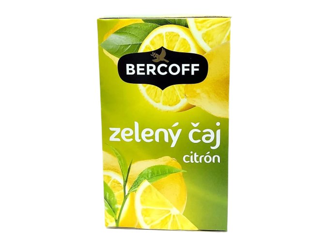 Bercoff čaj, Zelený čaj & Citrón 30 g