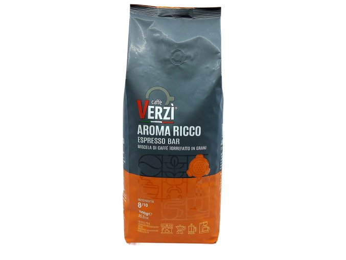 Verzi Caffé Espresso Bar Aroma Ricco zrnková káva 1 kg