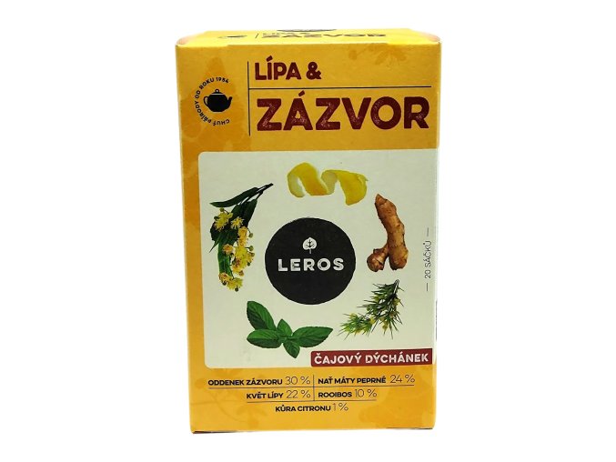 Leros Lipa a zázvor 40 g