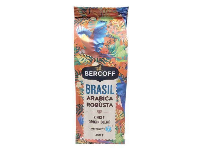 Bercoff Brasil zrnková káva 250g
