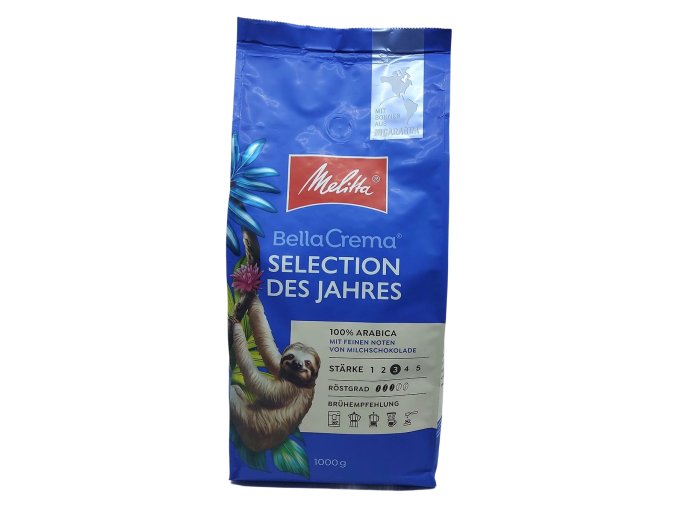 Melitta BellaCrema Selection zrnková káva 1 kg