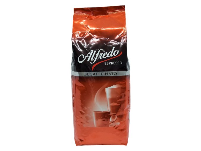 Alfredo Decaffeinato zrnková káva 1 kg