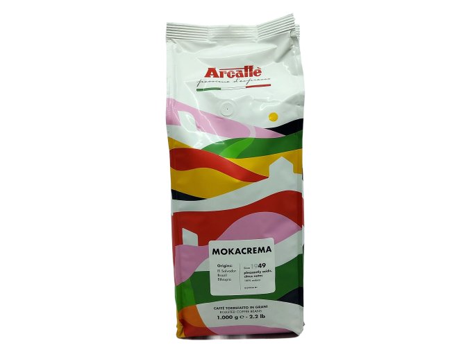 Arcaffé Mokacrema zrnková káva 1 kg