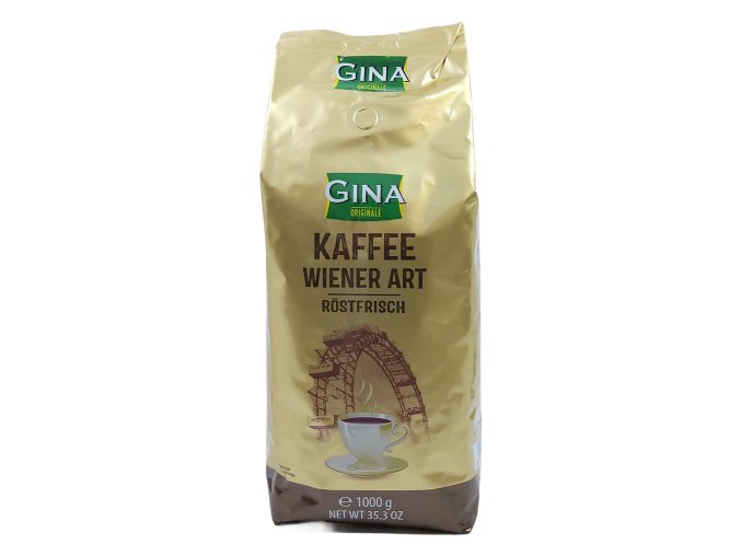 Gina Kaffee Wiener Art zrnková káva 1 kg