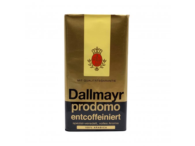 Dallmayr prodomo entcoffeiniert (bez kofeinu), mletá, 500 g