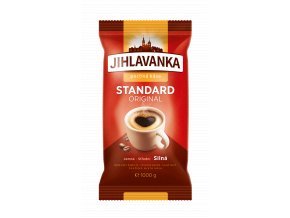 Jihlavanka Standard, mletá káva 1 kg (silná)