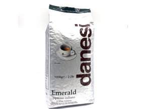 Danesi Espresso Emerald zrnková káva 1kg