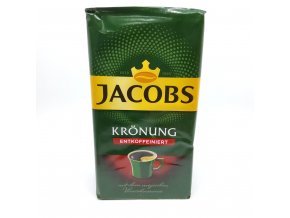 Jacobs Kronung Entkoffeiniert mletá káva 500g