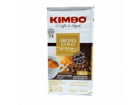 Kimbo Aroma gold pražená mletá káva 250 g