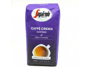 Segafredo Caffe Crema Gustoso zrnková káva 1 kg