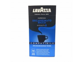 Lavazza Decaffeinato Ricco pre Nespresso 10 ks