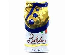 La Brasiliana Oro Blue zrnková káva 1 kg