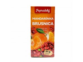 Popradský ovocný čaj Mandarínka brusnica 40 g