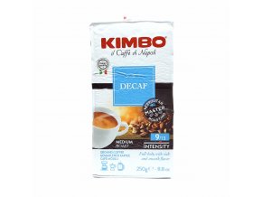 Kimbo Decaf, mletá káva 250 g