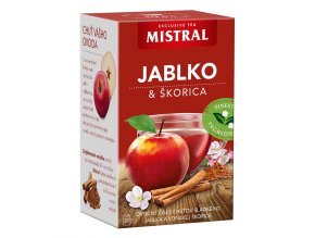jablko a skorica