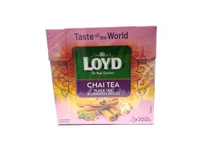 Loyd čaj Chai Tea Čierny s orientálnym korením 20 x 1,8 g