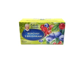 Babička Ruženka Čučoriedky s brusnicami 40g