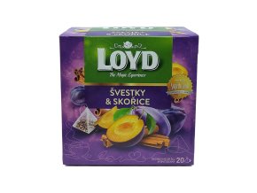 Loyd čaj Slivka a škorica 20 x 2 g