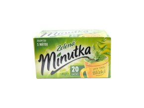 Minutka Zelený čaj s mätou 28 g