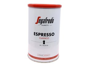 Segafredo Espresso Classico dóza mletá káva 250 g