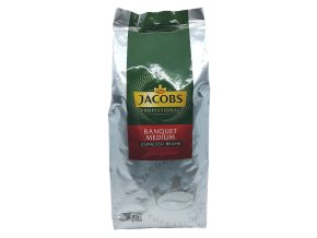 Jacobs Banquet Medium Espresso zrnková káva 1 kg