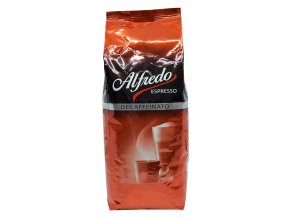 Alfredo Decaffeinato zrnková káva 1 kg
