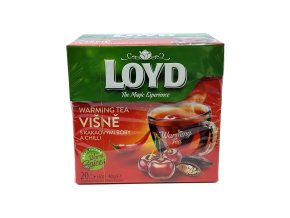 Loyd čaj Višne s kakaovými boby a chilli 20 x 2 g