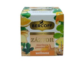 Bercoff čaj, Zázvor, moringa a pomaranč 20 g