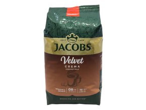 Jacobs Crema Velvet zrnková káva 1 kg