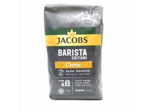 Jacobs Barista crema zrnková káva 1 kg