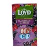 Loyd čaj Hot & Cold Čierna ríbezľa a ibištek 15 x 2 g
