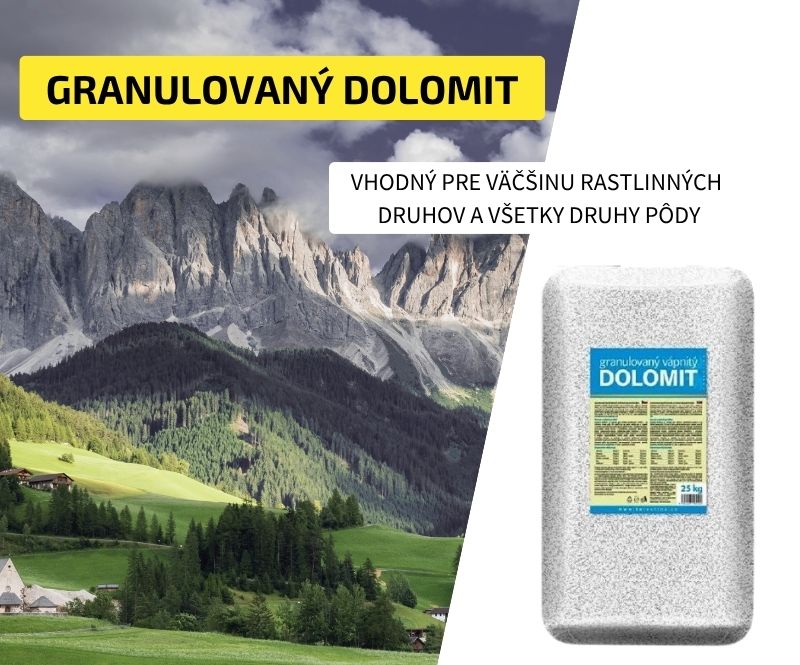 vhodný pre väčšinu rastlinných druhov a všetky druhy pôd
