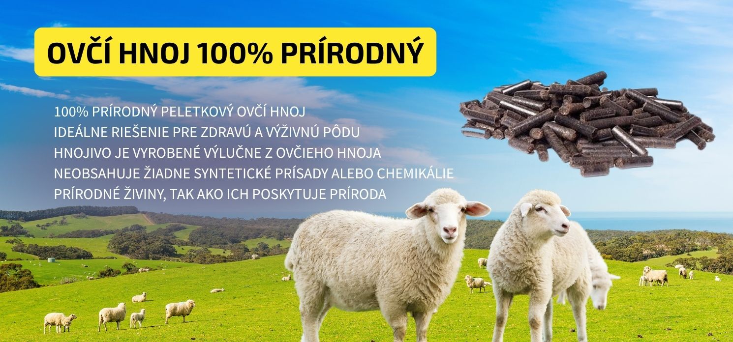 100 %  OVČÍ  HNOJ