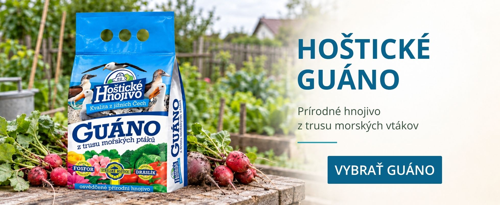 Hoštické guáno – prírodné hnojivo z trusu morských vtákov