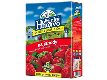 HOŠTICKÉ HNOJIVO NA JAHODY