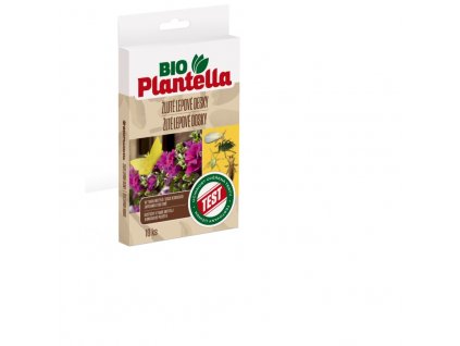 Bio Plantella zlte lepove dosky motyl 10ks
