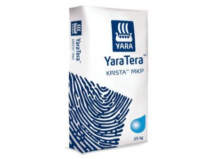 YaraTera Krista MKP je čisté, plne vodorozpustné hnojivo obsahujúce fosfor a draslík.