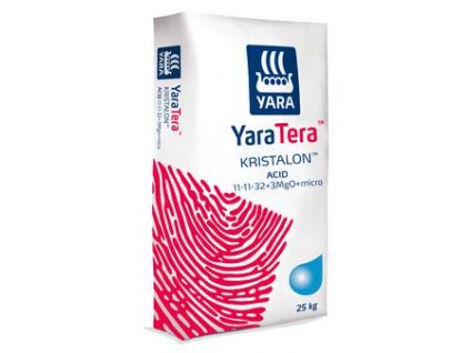 YaraTera KRISTALON RED ACID hnojivo s nízkym obsahom chlóru