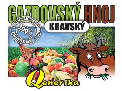 GAZDOVSKÝ HNOJ KRAVSKÝ optimálna dávku živín a humusu