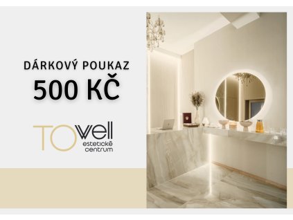 Dárkový poukaz na 500 kč