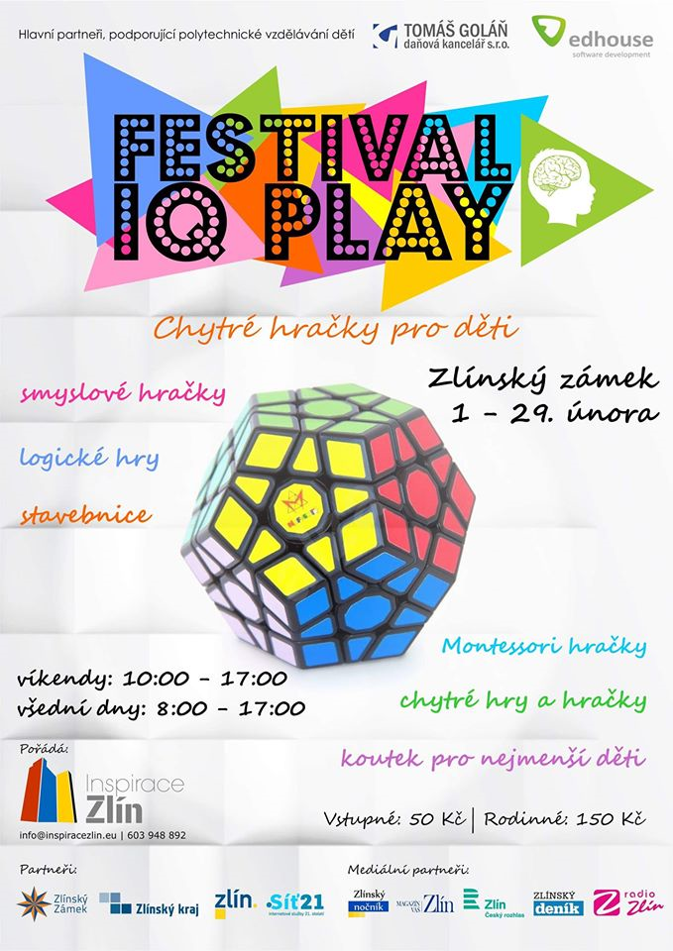 Hračky Toypex na Festivalu IQ Play 1. - 29. února 2020 ve Zlíně