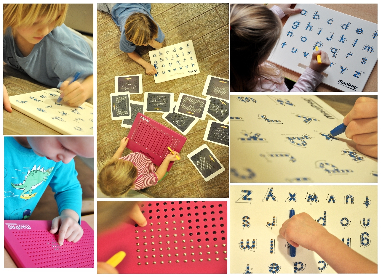 Testování magnetické tabulky MAGPAD