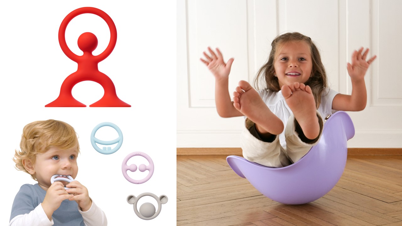 Design a zábava pro děti, ruku v ruce, to je Moluk