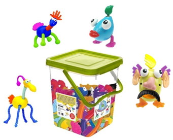 Testování stavebnice Obludárium