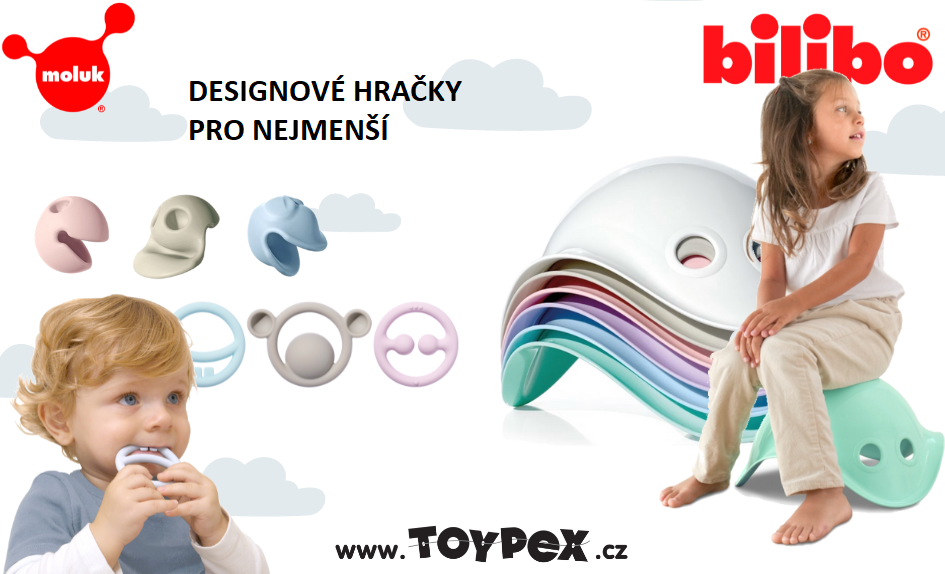 Designové hračky pro nejmenší