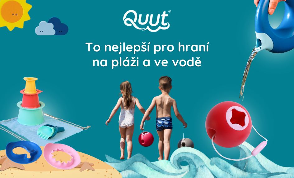 Hračky QUUT - hračky na pláž k vodě