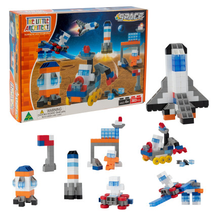 THE LITTLE ARCHITECT Vesmir 383 dilu plastova stavebnice 001